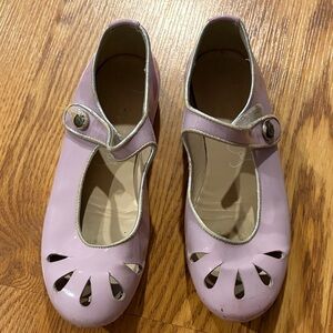 Charming Lavender Mary Jane Dress Shoes for Kids
